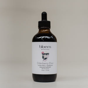 Extra Potent Elderberry Elixir ~ with Juniper + Cardamom
