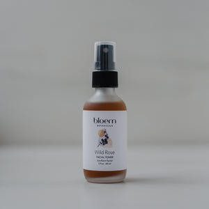 Rose Toner with Yarrow + Irish Moss ~ Sensitive Skin